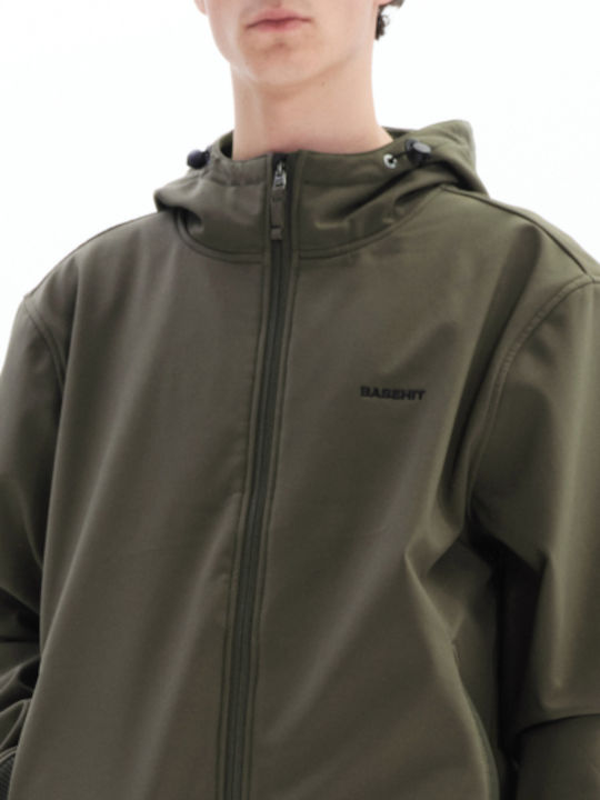 Jacke Bomber Wasserdicht Olive