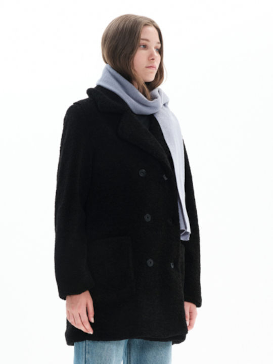 Women's Long Fur Black