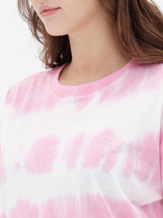 Sommer Mini T-Shirt Kleid Rosa