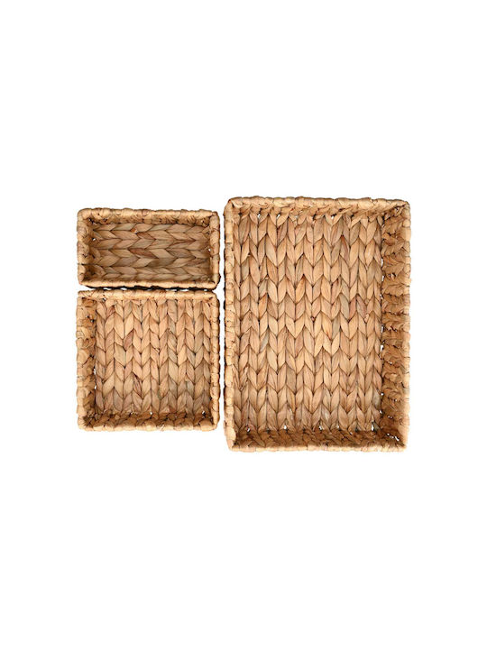 Estia Storage Basket Wicker 36x24x10cm 3pcs