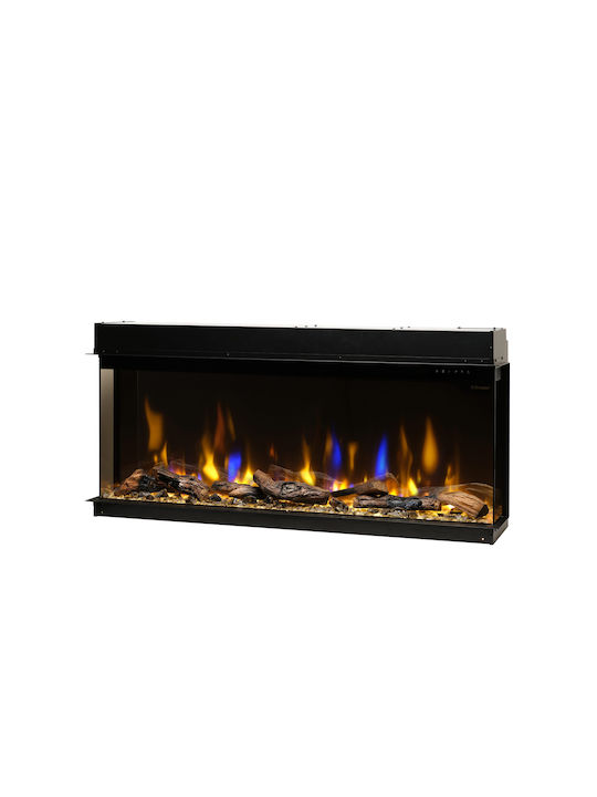 Dimplex Ignite Wall Mounted Electric Fireplace 2000W 157x61cm Black