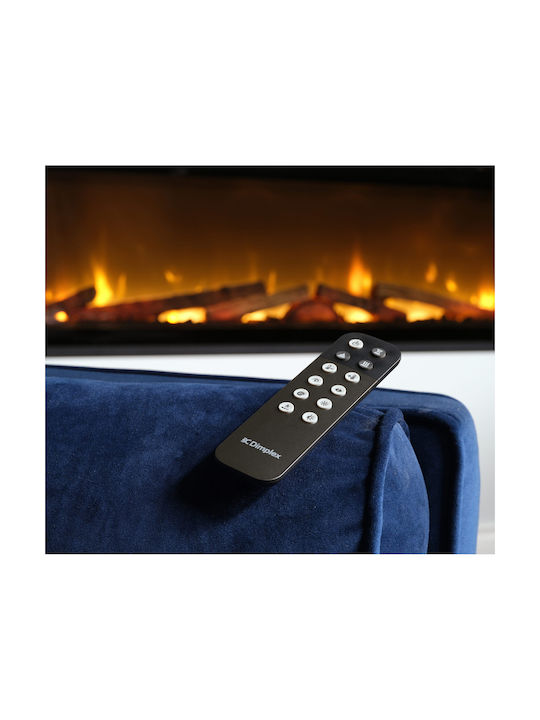 Dimplex Ignite Wall Mounted Electric Fireplace 1800W 130x42cm Black