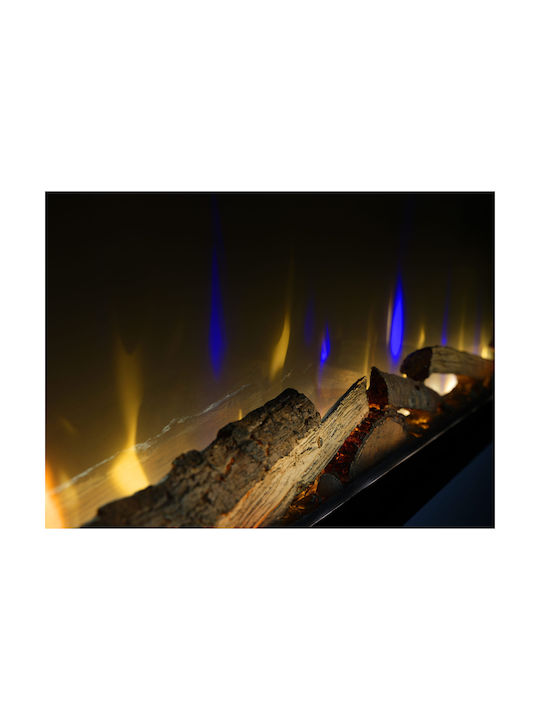 Dimplex Ignite Wall Mounted Electric Fireplace 1800W 156x42cm Black