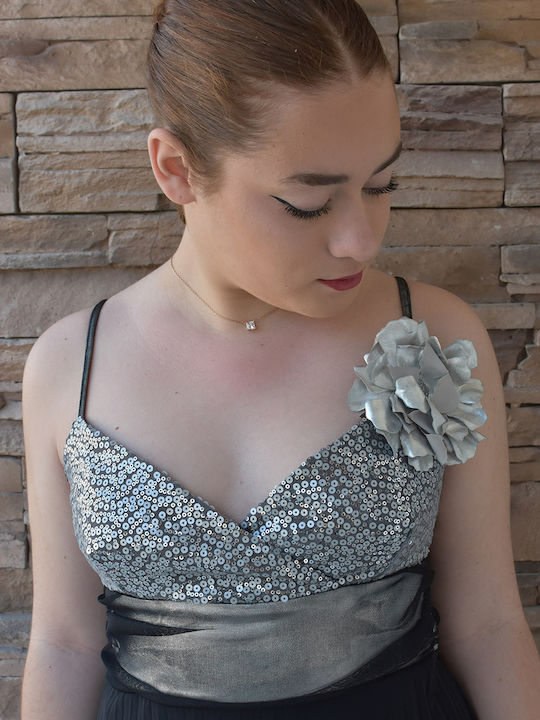 Rochie Maxi Pentru Nuntă Botez Neagră