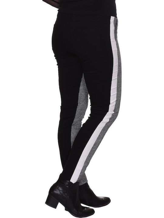 Women's Fabric Trousers Black