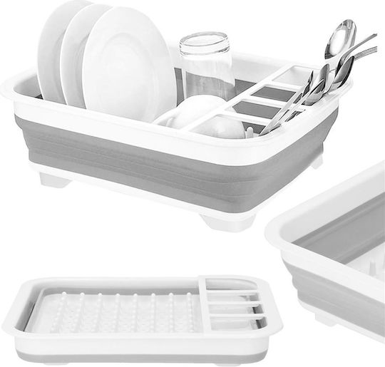 Silicone White Sink Strainer 36x31x12cm