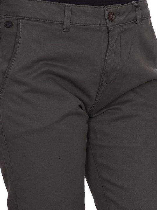 Women's Fabric Trousers Khaki