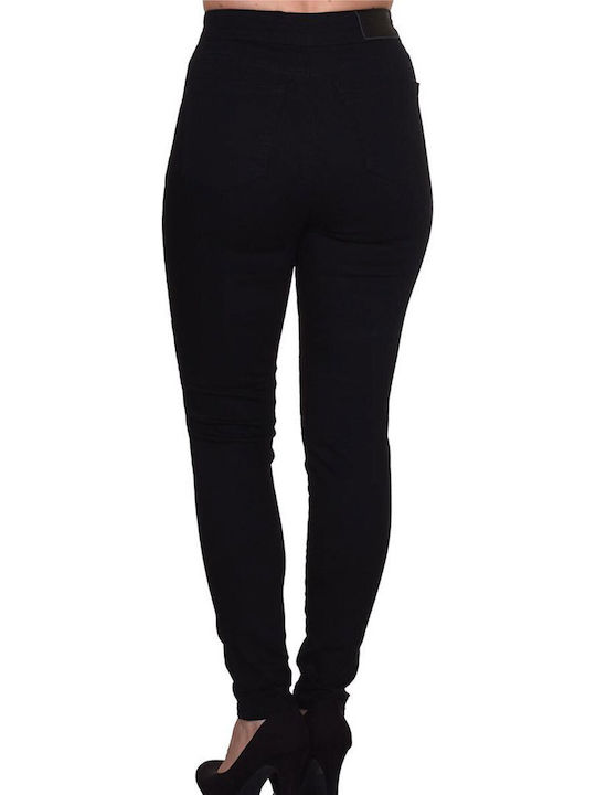 Women's Fabric Trousers Black