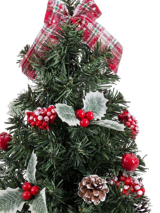 BigBuy Christmas Decorative Plastic Tree 50cm Red