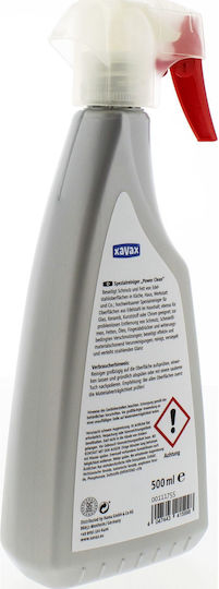 "powerclean Cleaning Solution Xavax Special Surfaces Stainless Steel Ceramic Glass Plastic 500ml"