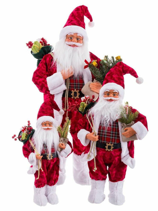 BigBuy Santa Claus Red 87x32x25cm