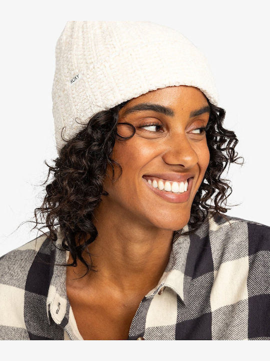 Parchment Beanie Γυναικείος Σκούφος Πλεκτός σε Λευκό χρώμα