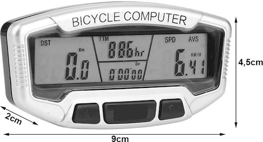 Waterproof Wired Bicycle Counter