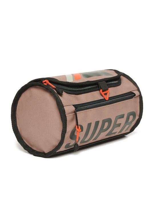 Superdry Toiletry Bag Tarp in Beige color