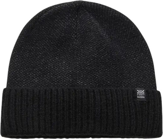 Beanie Beanie Knitted in Black color