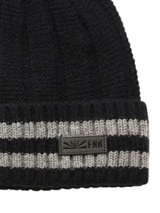 Beanie Beanie Knitted in Black color