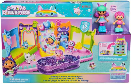 Spin Master Gabby's Dollhouse Парти Стая за 3+ Години Многоцветен