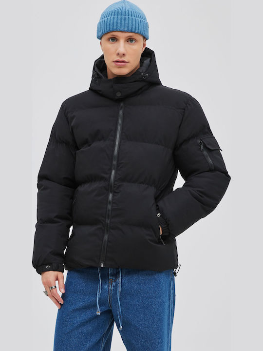 Μπουφάν Puffer Μαύρο
