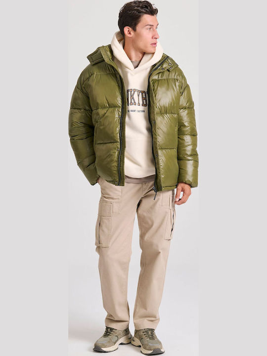 Winter Jacket Puffer Green