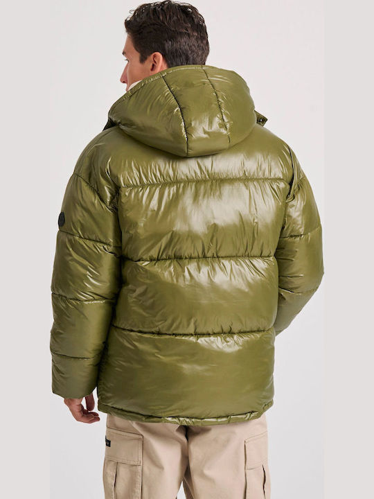 Winter Jacket Puffer Green