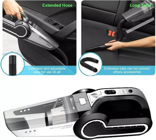 Autoline Car Handheld Vacuum with Cigarette Lighter Cable 12V 120W
