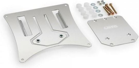 Aluminum Motorcycle License Plate Holder Easy-off Detachable System Enduro/off-road 170x158mm Lampa 1 Piece L9163.9