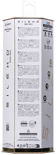 SilexD Dildo realist cu Scrotum Flesh 23cm