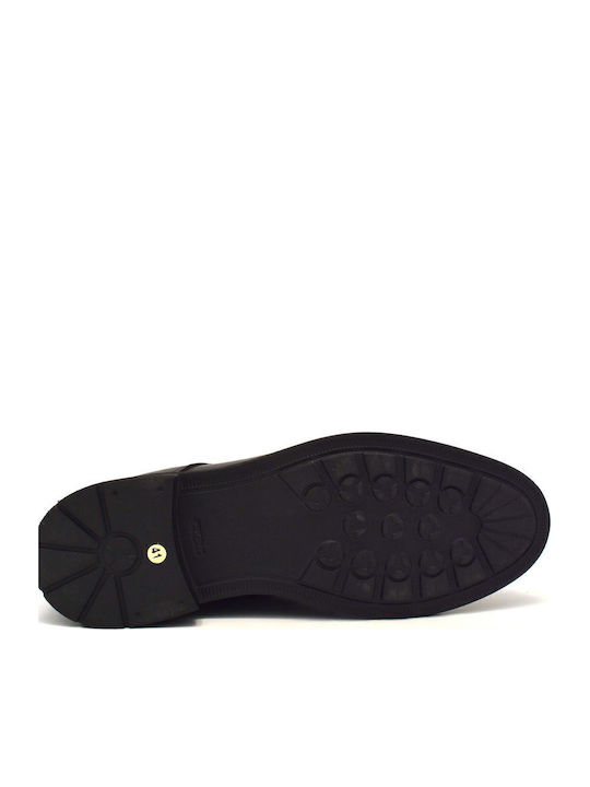Leder Schwarz Herrenstiefel