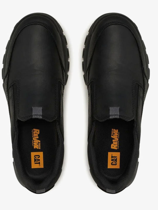 Leder Herren Freizeitschuhe Anatomisch Schwarz