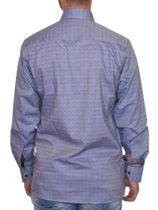 Langärmlig Hemd Blue