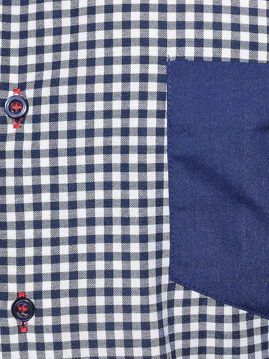 Langärmlig Hemd Blue