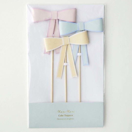 Meri Meri Pastel Decor pentru Tort 3buc