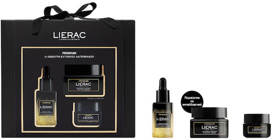 Lierac Premium Skin Care Set for Αnti-ageing & Brightening 3pcs