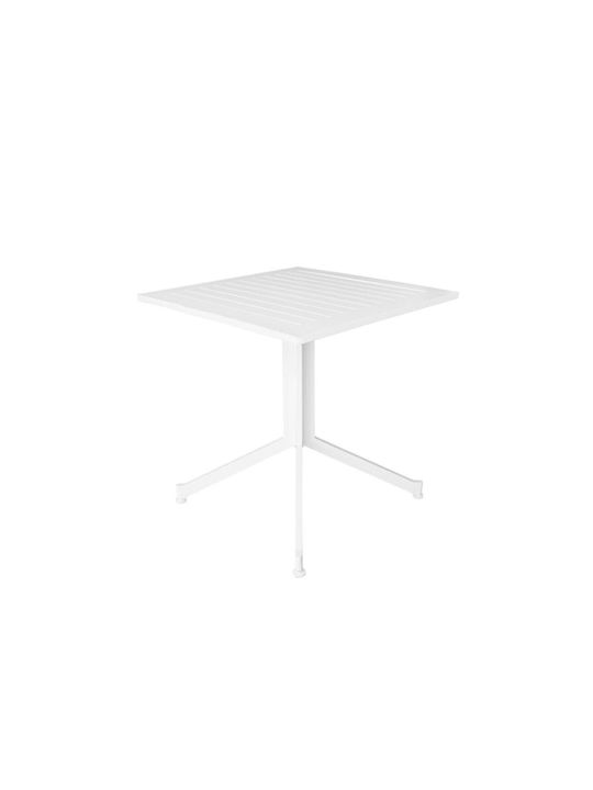Madison Dining Room Set for Small Outdoor Spaces 3 Pieces White