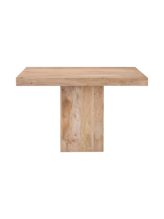 Platz Tisch Speisesaal aus Massivholz Coffee 120x120x77cm