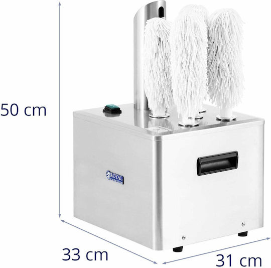 Glass Polishing Machine Polishing Glasses Goblets 5 Brushes 1320 W
