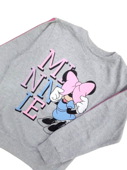 Παιδικό Φούτερ Γκρι Miss Minnie