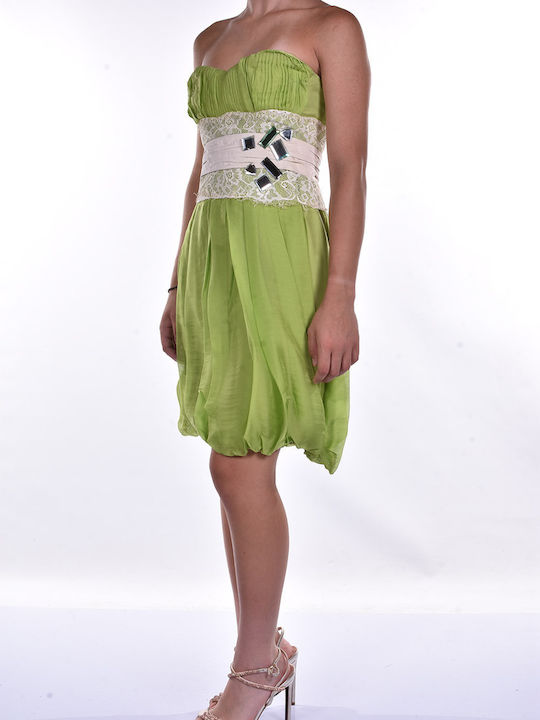 Damen Abendkleid Grün Charly 2101-1022 Damen Abendkleid Grün Charly 2101-1022