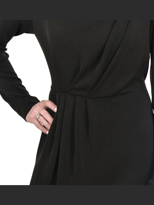Midi Βραδινό Φόρεμα Black