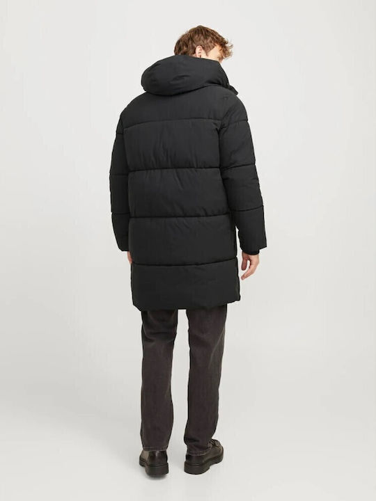 Winter Jacke Puffer Winddicht Black