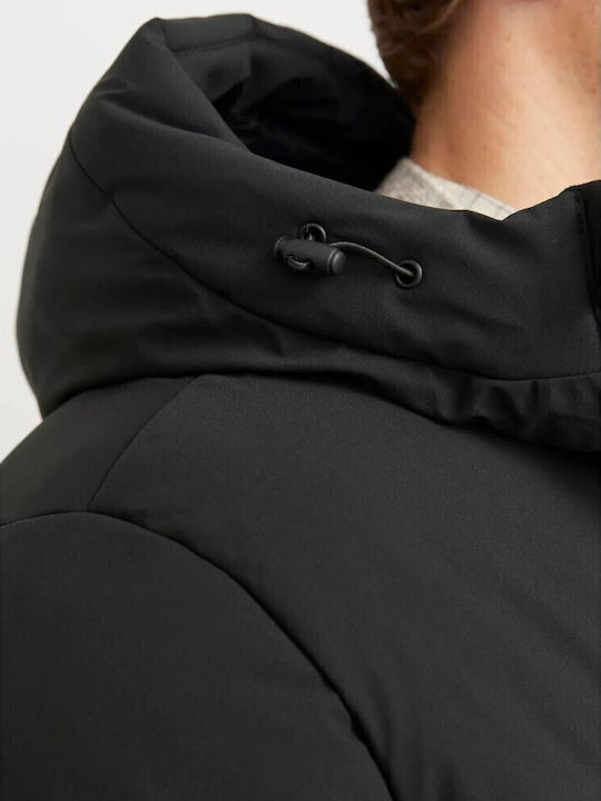 Winter Jacke Puffer Winddicht Black