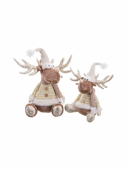 BigBuy Christmas Figure Deer Height 36cm