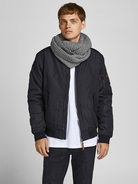 Ανδρικό Κασκόλ Light Grey Melange