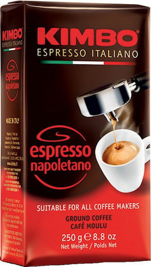 Kimbo Espresso Kaffee Napoletano Gemahlen 250gr