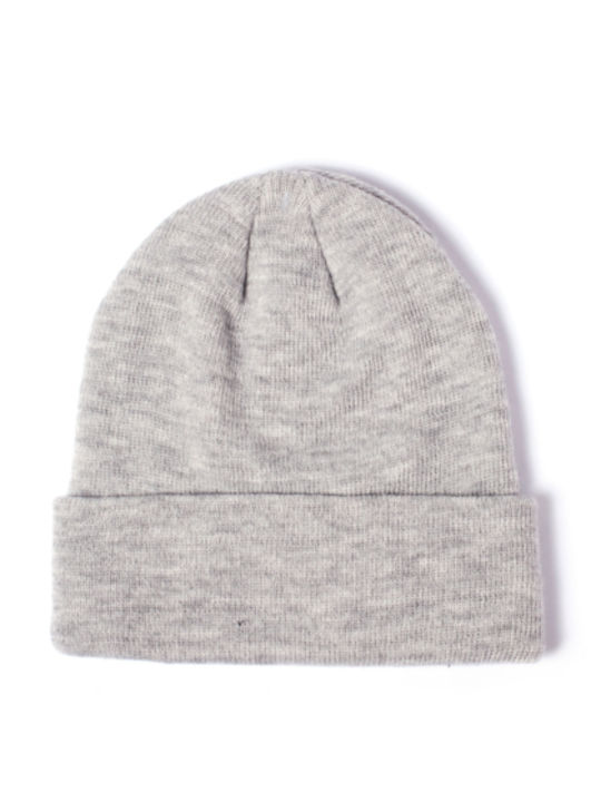 Beanie Unisex Beanie Knitted in Gray color