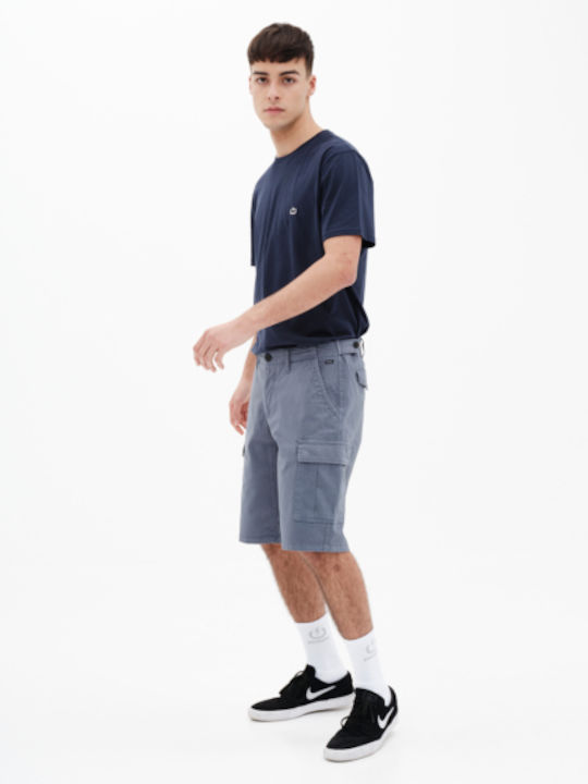 Herrenshorts Cargo Hellblau
