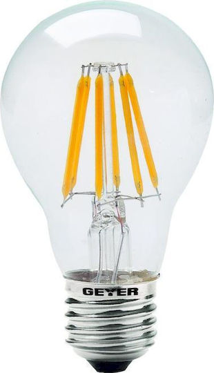 Geyer G45 LED Bulb 4W 72mm for Socket E27 and Shape G45 Warm White 470lm