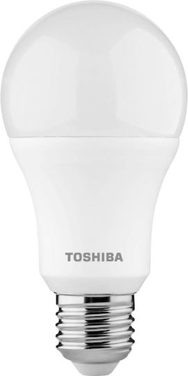 Toshiba Λάμπα LED 11W για Ντουί E27 και Σχήμα A60 Ψυχρό Λευκό 1055lm Dimmable