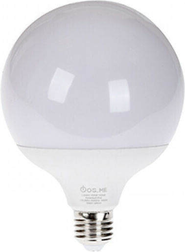 Fos me Λάμπα LED 15W για Ντουί E27 και Σχήμα G95 Ψυχρό Λευκό 1200lm