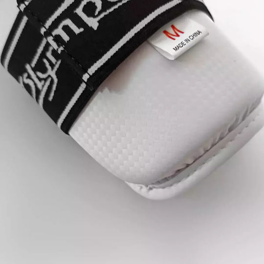 Olympus Sport Comfort Pu Carbon Fibers Shin Guards Adults White